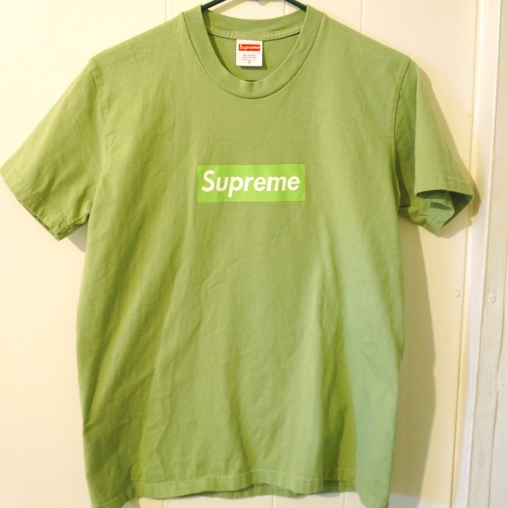 Supreme (?) Box Logo Light Green